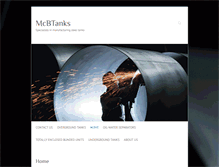 Tablet Screenshot of mcbtanks.ie